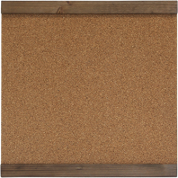 1 Medium corkboard with wood trim