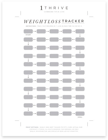 Weight Loss Progress Tracker