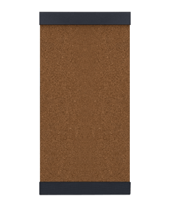 1 Small corkboard with wood trim