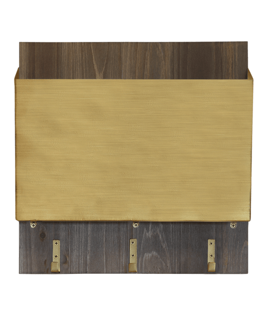 Brushed Gold File Holder