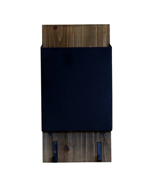 Matte Black Mail Storage