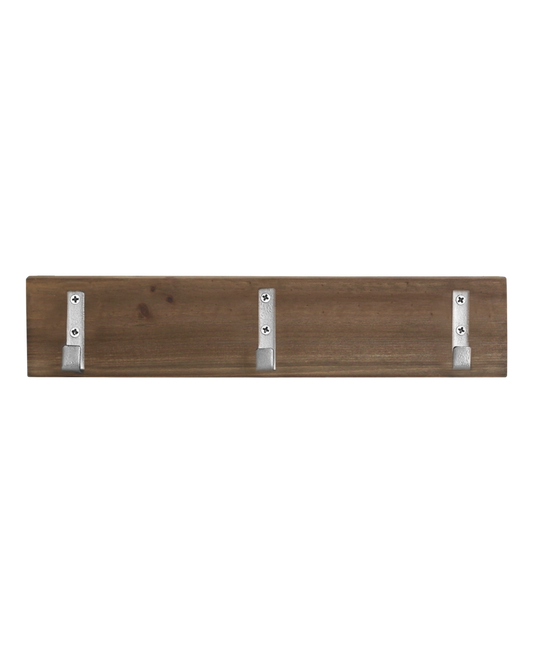 Brushed Silver Hooks Strip