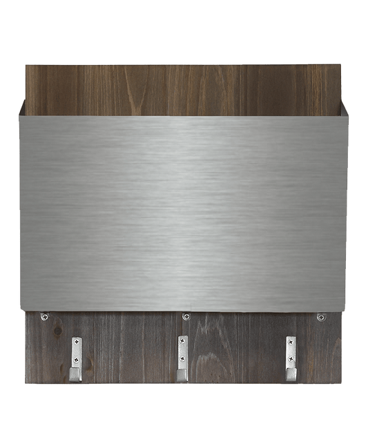 Brushed Silver File Holder