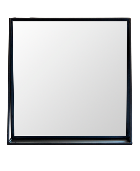 Medium Black Mirror w/ Shelf