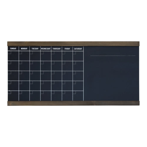 Large Black Monthly 1WRITE Board
