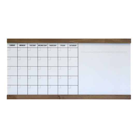 Large White Monthly 1WRITE Board