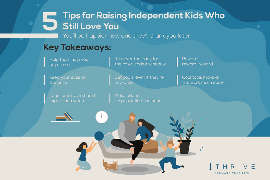 5 Tips for Raising Independent Kids Who Still Love You