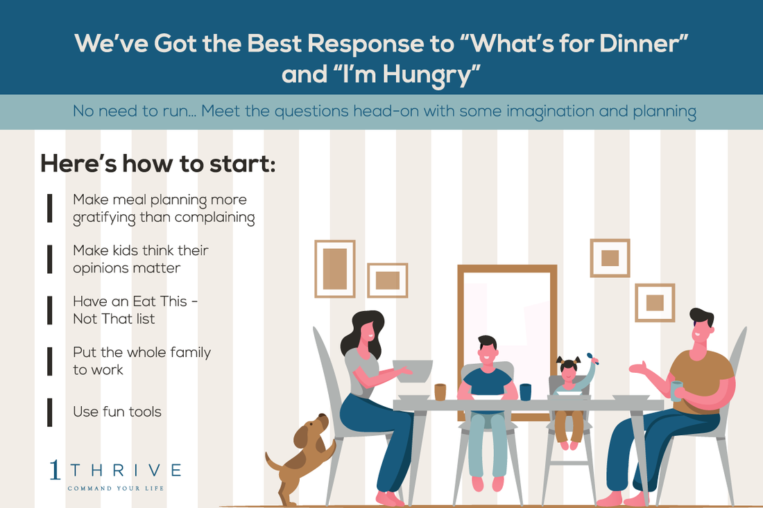 We’ve Got the Best Response to “What’s for Dinner” and “I’m Hungry”