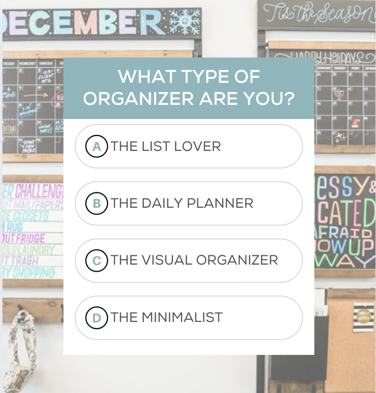 What Type Of Organizer Are You?