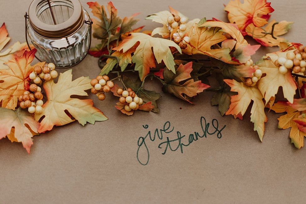 The Practice of Gratitude, Affirmations & Wellness this Thanksgiving Season