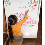 1" 200pc Rainbow Pop Magnetic Letters