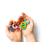 1" 200pc Rainbow Prep Magnetic Letters