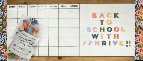 1" 200pc Rainbow Pop Magnetic Letters