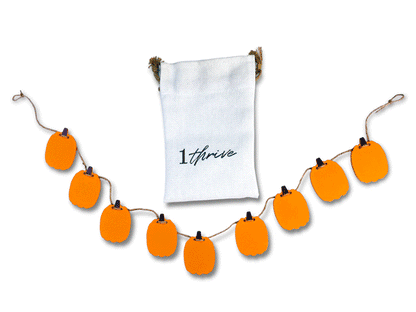 Halloween Pumpkin Garland