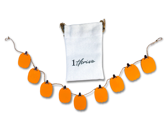 Halloween Pumpkin Garland