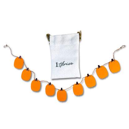 Halloween Pumpkin Garland