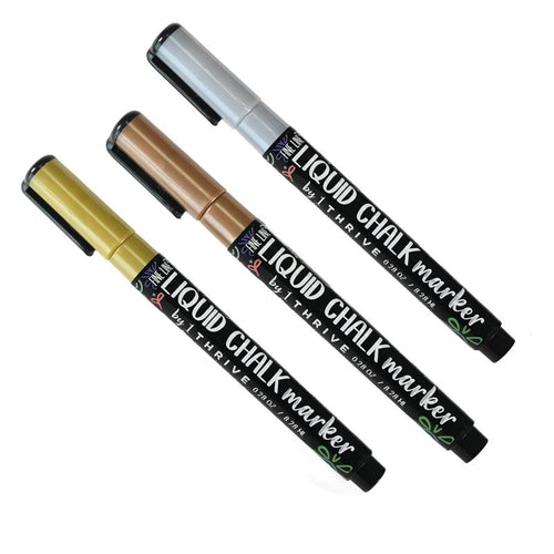 Metallic Thin Marker Collection