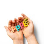 1" 200pc Rainbow Pop Magnetic Letters