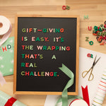 1" 200pc Joyful Holiday Rainbow Magnetic Letters