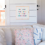 1" 200pc Rainbow Prep Magnetic Letters