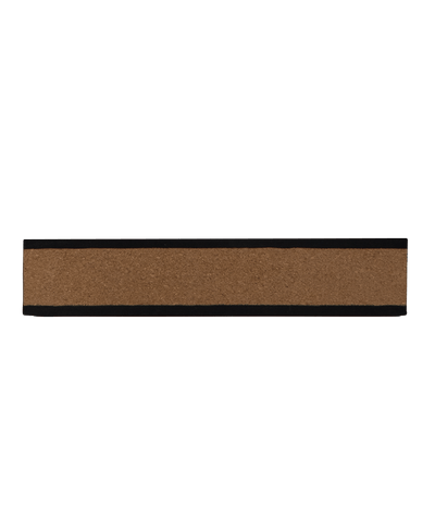 1 Half strip cork on black wood 13.50" X 1.25" X 2.75"