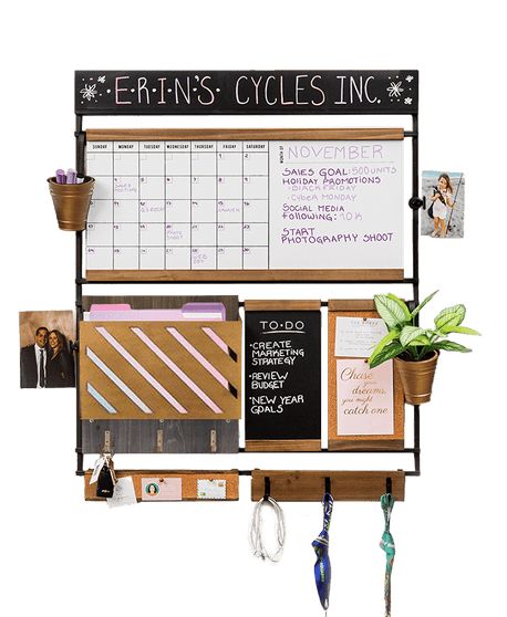 Stay a Step Ahead With an Office Wall Organizer