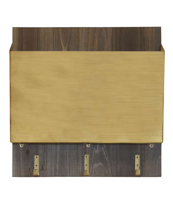 Brushed Gold File Holder