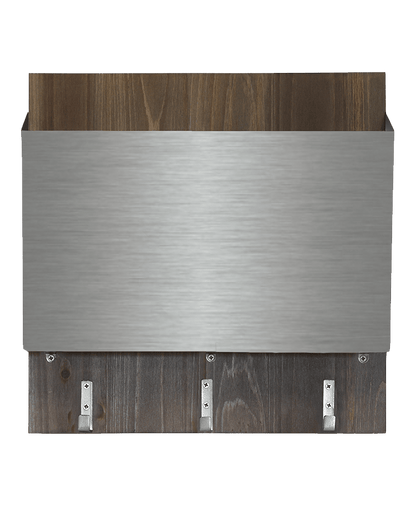 Brushed Silver File Holder