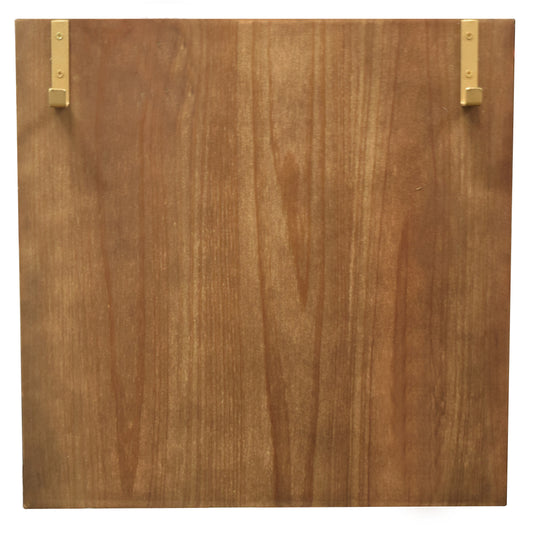 Wood Component with Hooks
