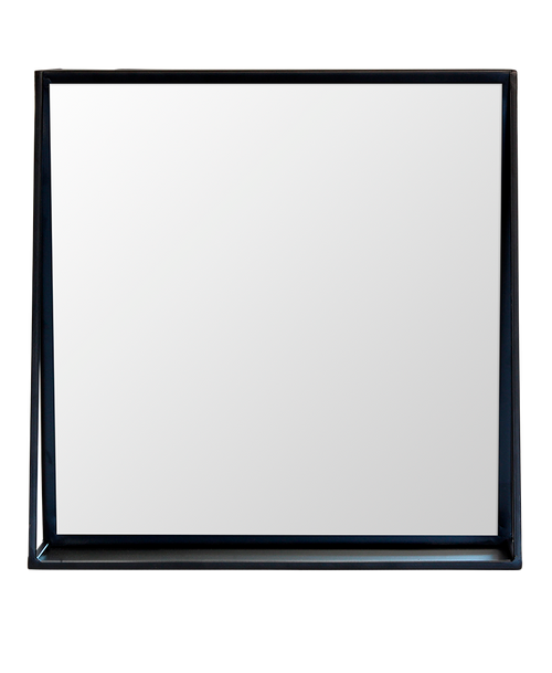 Medium Black Mirror w/ Shelf