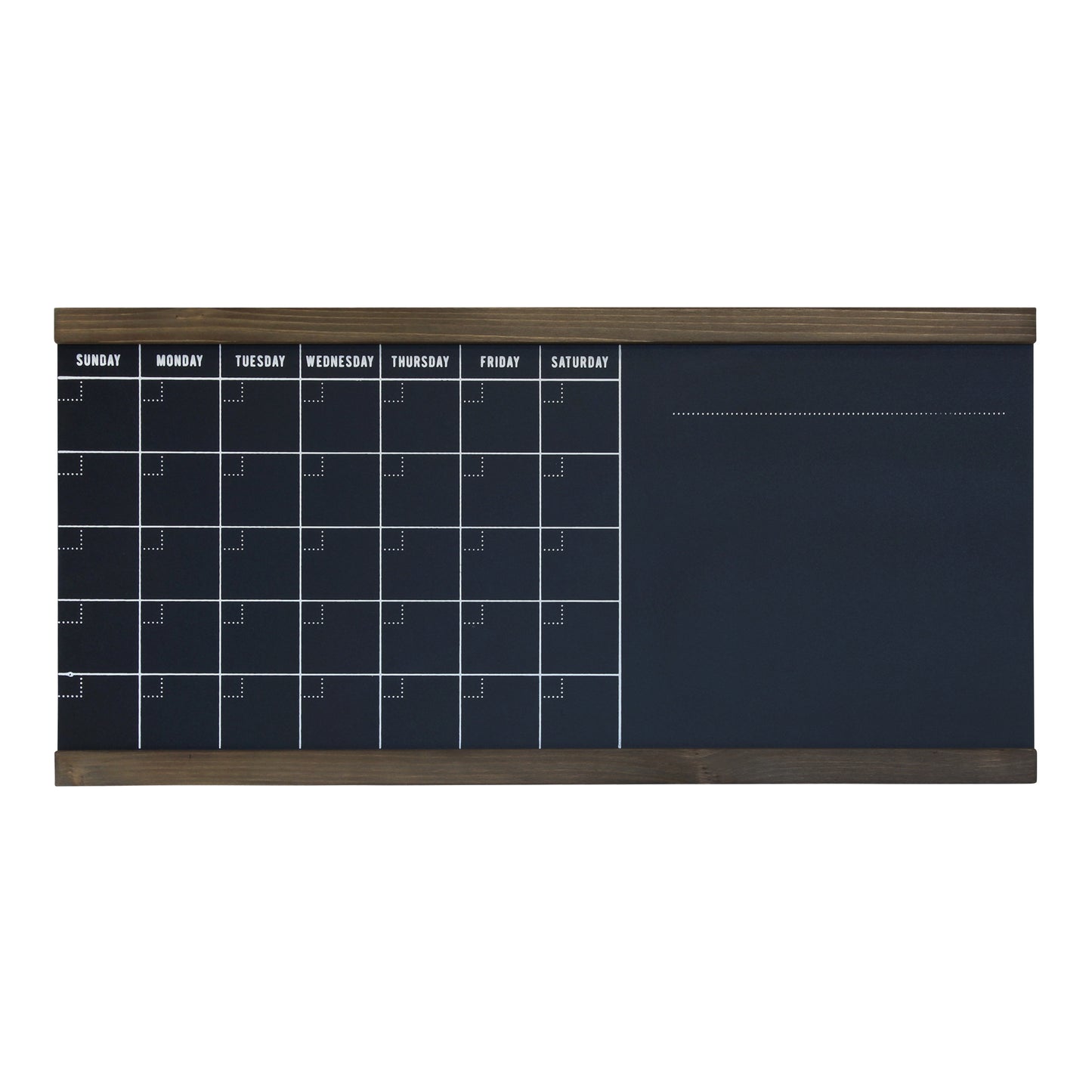Large Black Monthly 1WRITE Board