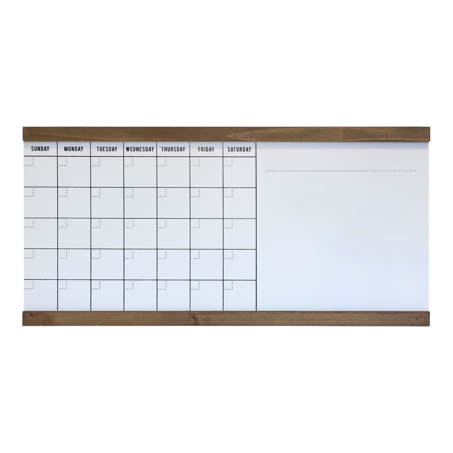 Large White Monthly 1WRITE Board