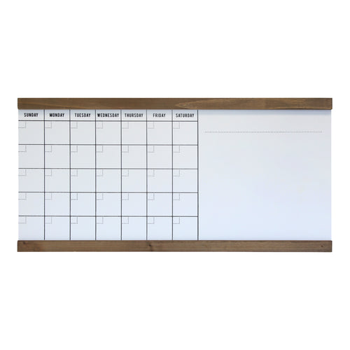 Large White Monthly 1WRITE Board