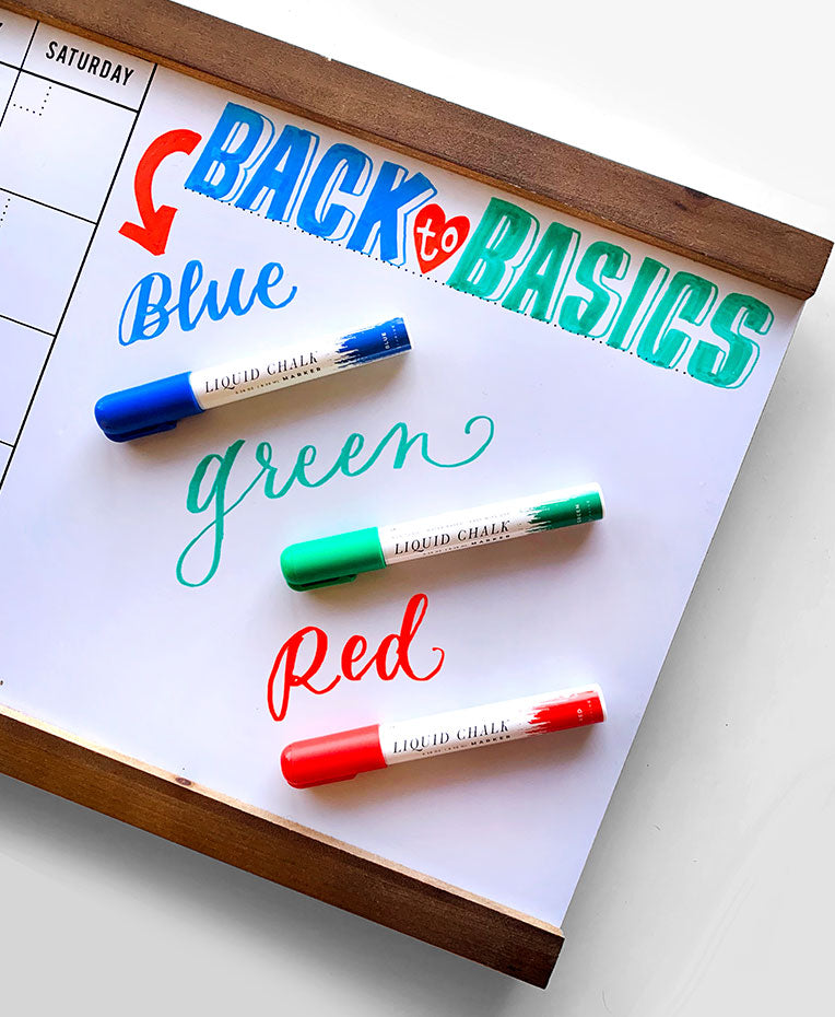 Back To Basics Liquid Chalk Markers
