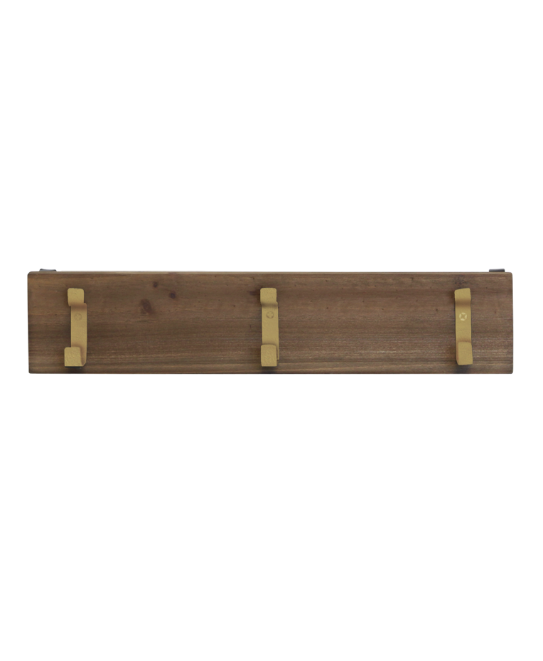 Brushed Gold Hooks Strip