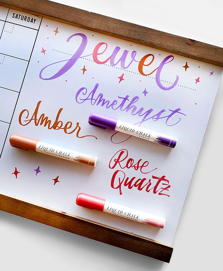 Jewel Liquid Chalk Markers